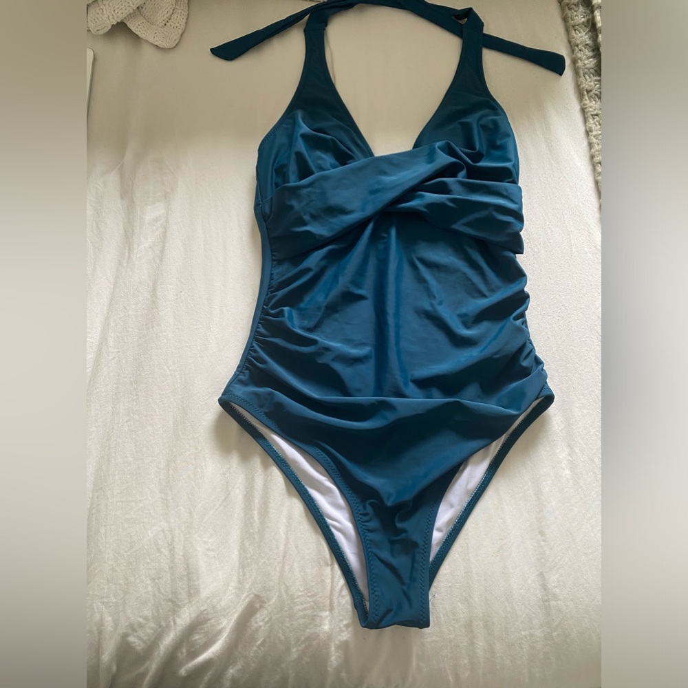 Blue bathing suit size small